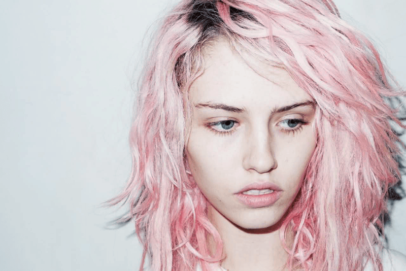 pastel hair, pink hair, charlotte free.