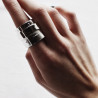 diy rings, moiminnie, milica obradovic, minimal jewelry, hardware ring, lipstick tube ring